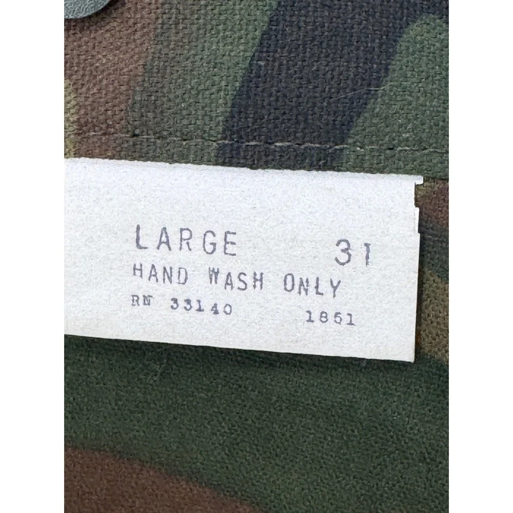 Vintage 70s Kmart Camo‎ Field Jacket and Pants Set Men's Medium Hunting New Old